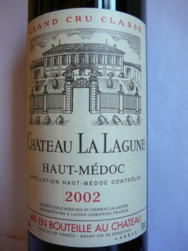 Château La Lagune, Troisième Grand Cru Classé, Haut-Médoc, 2002