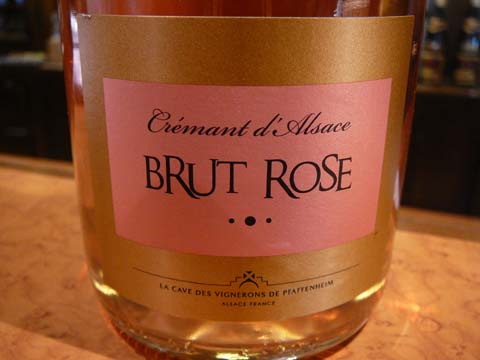 Crémant brut rosé