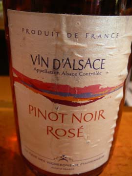 Rosé de Pinot Noir, Cave de Pfaffenheim, 2010