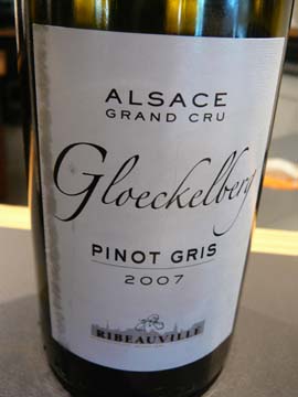 Pinot Gris Grand Cru Gloeckelberg 2007