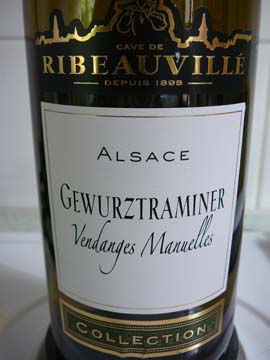 Gewurztraminer Collection, Cave de Ribeauvillé, 2010