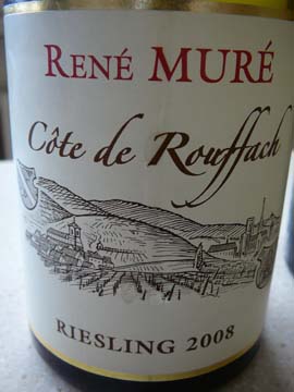 Riesling Côte de Rouffach 2008