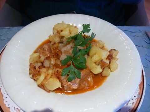 Navarin d'agneau aux pommes 