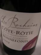 Domaine Bonnefond Côte-Rôtie Les Rochains 2009