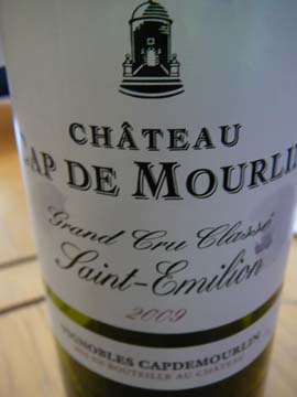 Château Cap de Mourlin 2009