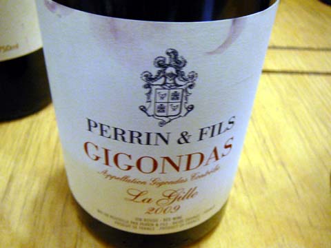 Gigondas La Gille Perrin et Fils 2009