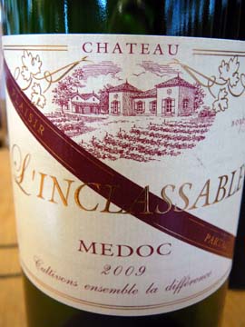 Château L'Inclassable 2009