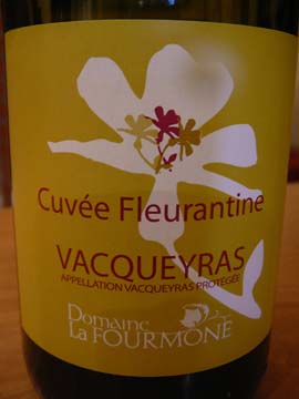 Fourmoune Vacqueyras Feuillantine 2011