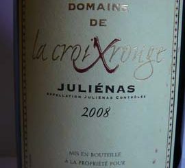 Juliénas Domaine de la Croix Rouge