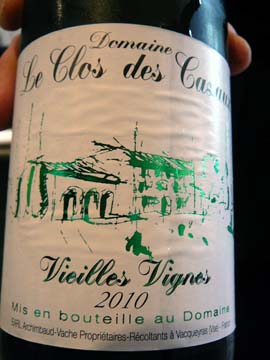 Domaine Clos des Cazaux Vieilles Vignes 2010