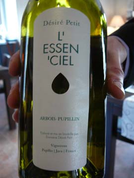 Savagnin l’Essen'ciel 2010, Domaine Désiré Petit