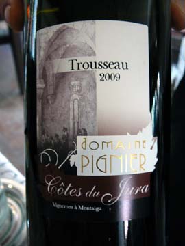 Trousseau Les Gauthières 2009, Domaine Pignier