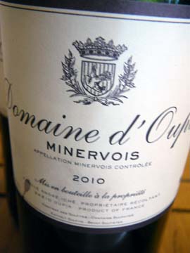 Domaine d'Oupia 2010