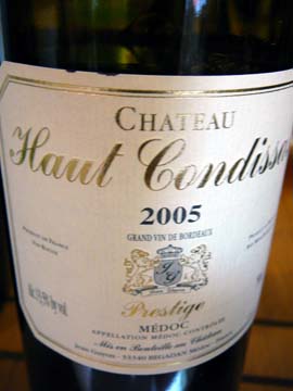Château Haut Condissas Prestige 2005