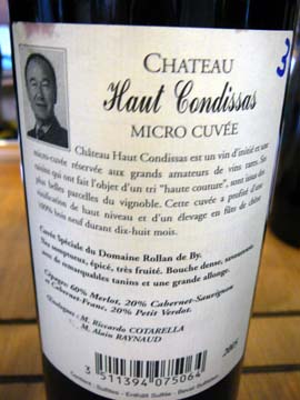 Château Haut Condissas Prestige 2005