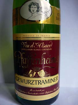 Cave de Pfaffenheim Gewurztraminer Cuvée Bacchus 2009