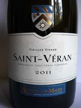 Saint-Véran Cave de Charnay-les-Mâcon Vieilles Vignes 2011