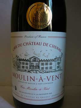 Moulin à Vent Tradition Château de Chénas 2009