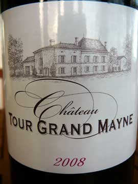 Château Tour Grand Mayne 2008