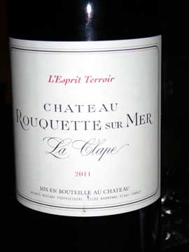 Château La Rouquette-sur-Mer, L’Esprit Terroir 2011chateau-rouquette