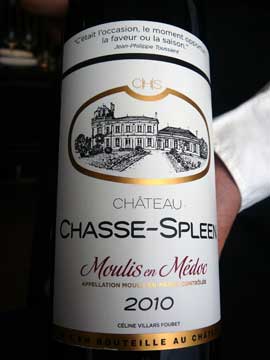 Château Chasse Spleen 2010