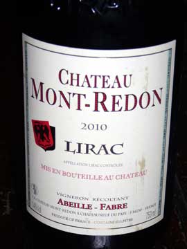 Lirac Mont-Redon 2010