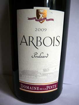 Domaine de la Pinte Poulsard Arbois 2009