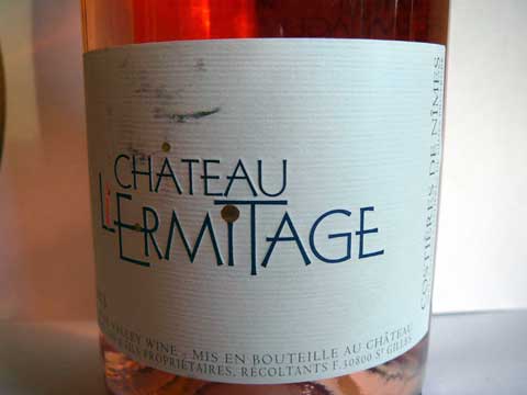 Château L'Ermitage Rosé 2013