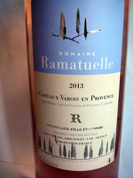 Domaine Ramatuelle Rosé 2013