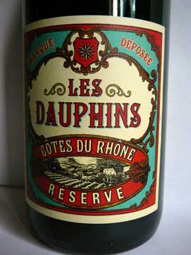 Côtes du Rhône Réserve Cellier des Dauphins