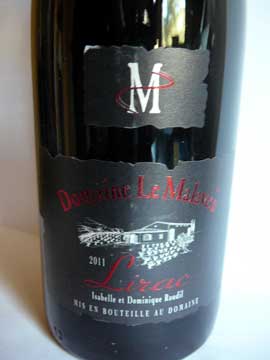 Domaine Le Malaven Lirac 2011