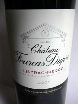 Château Fourcas Dupré 2005 