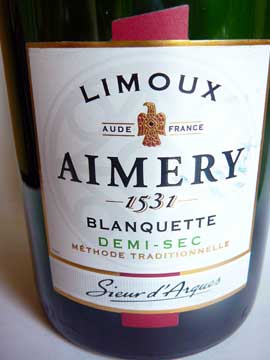 Blanquette de Limoux Demi-Sec Aimery