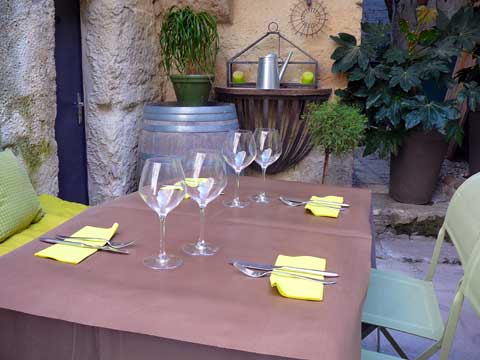 Restaurant le Bec à Vin, Uzès