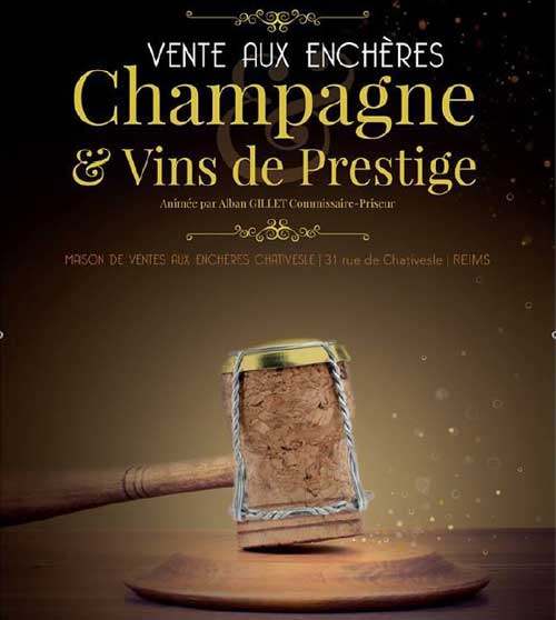 Vente aux Enchères : Champagnes & Vins de Prestige, Reims