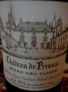 Château de Pressac 2012