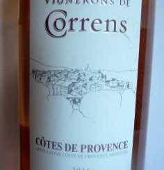 Vignerons de Correns Croix de Basson Rosé 2016