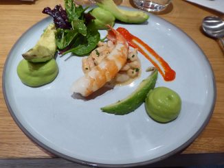 Comme un avocat aux crevettes