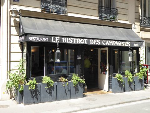 Restaurant Bistrot des Campagnes, Paris