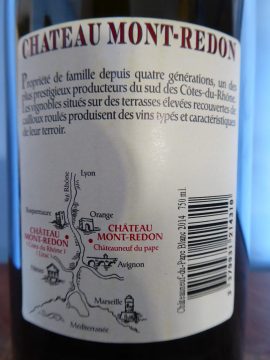 Châteauneuf-du-Pape Blanc 2014, Château Mont-Redon