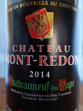 Châteauneuf-du-Pape Blanc 2014, Château Mont-Redon