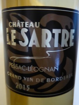 Château Le Sartre 2015