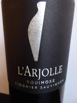 Equinoxe Viognier Sauvignon 2017, L’Arjolle