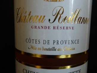 Château Reillanne Grande Réserve 2019, Vins Chevron Villette